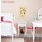 Hanging Photo Display Boho Macrame Wall Decor with Light, Teen Girl Teenage Gifts, Pictures Cards Frame Holder Art Hanger for Christmas Birthday Party Bedroom Dorm, with 30 Wood Clips, Ivory